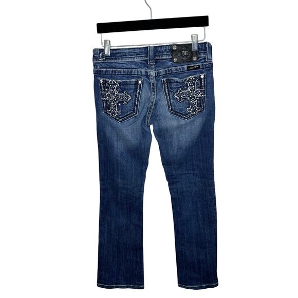 Miss Me JP5345B2 Boot Cut Jeans Women's Size 27 - Picture 8 of 11